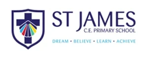 St James CE Primary School - Part of the Archbishop Temple Multi-Academy Trust in Bolton - Logo