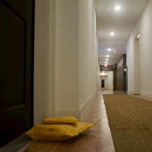 Parcels on Floor - parcel theft