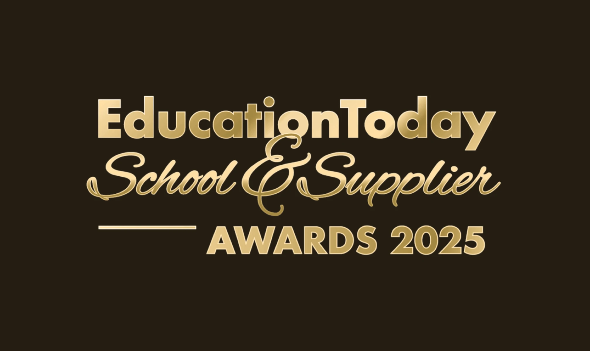 2025 Education Today School Supplier Awards Featured Image