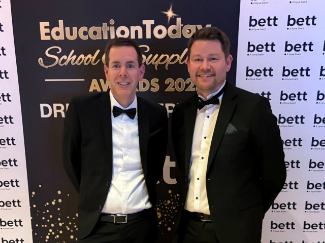 Paul Casserly and David Loxam Arriving at The 2025 Education Today Awards Dinner
