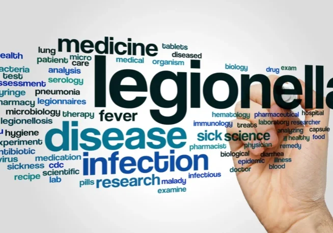 Legionella Management in Schools Featured Image - A Word Cloud